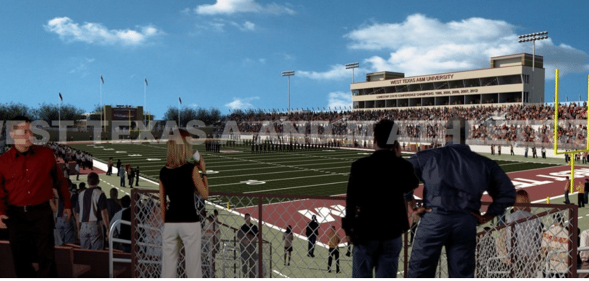 Yet another Texas college is building a new football stadium ...