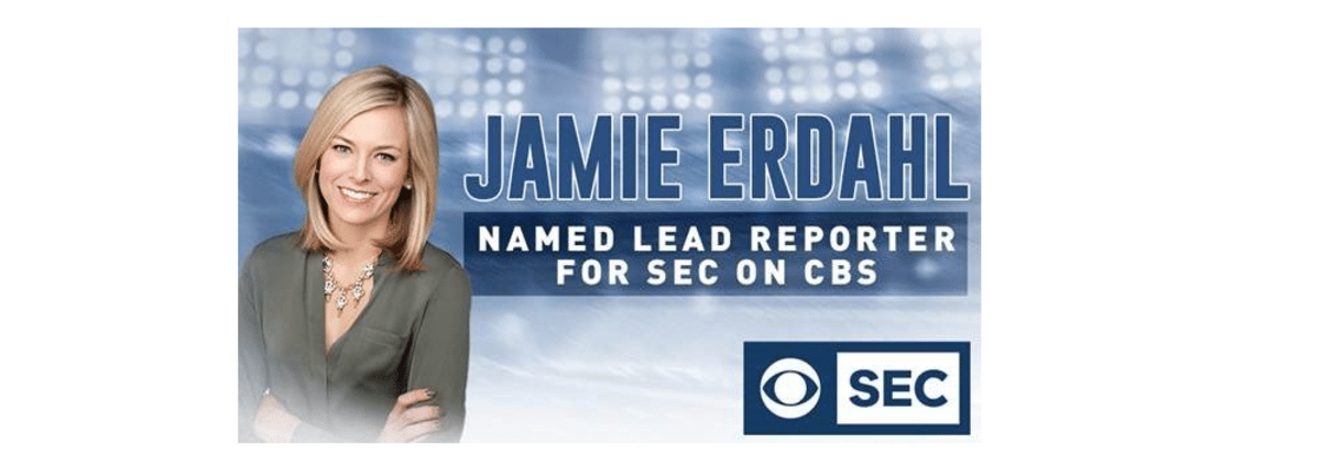 Jamie Erdahl replaces Allie LaForce as 'SEC on CBS' sideline