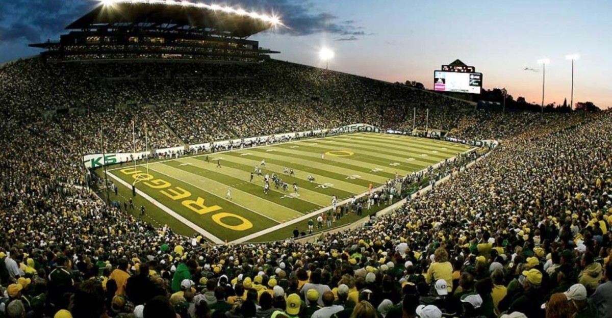Oregon has some big home games scheduled in September; about that