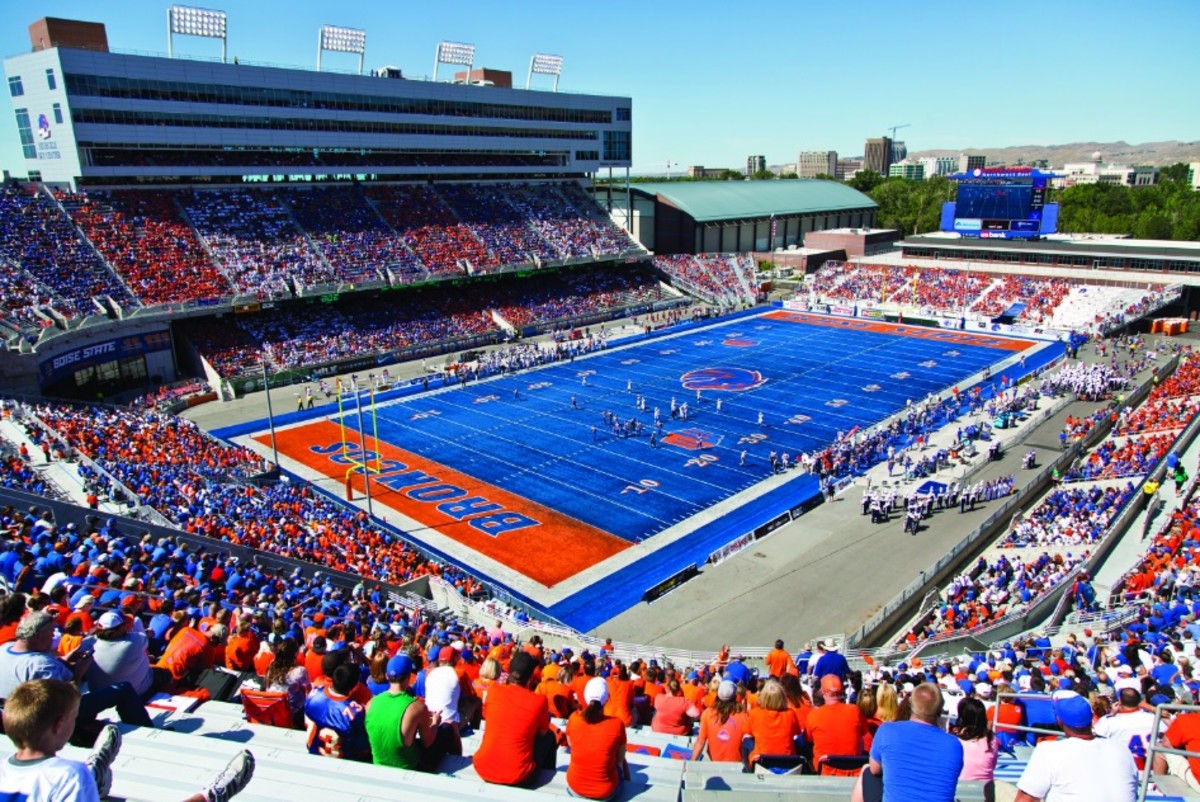 Boise State Hires A D Working To Finish Football Search Footballscoop   Boise State Stadium 