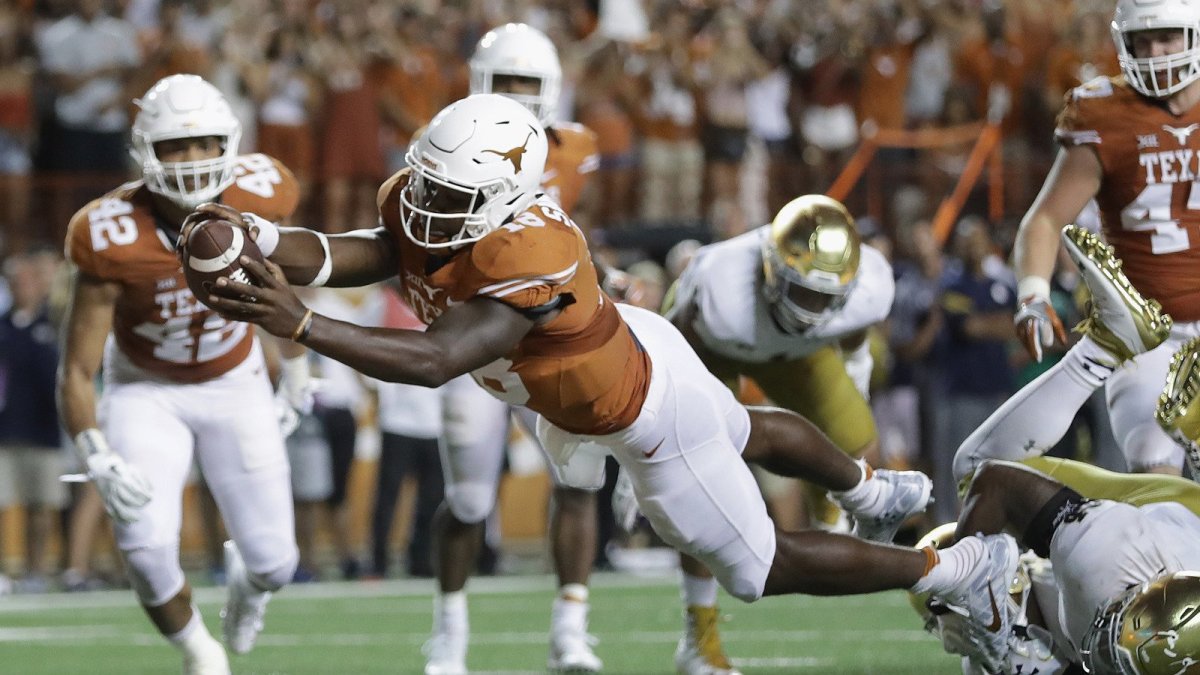 Here's the video Texas showed its players before beating Notre Dame ...