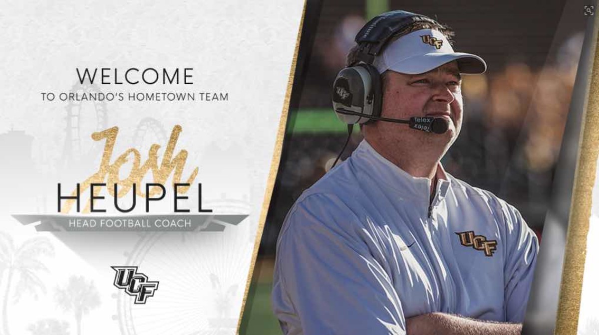 Josh Heupel Is The New Head Coach At UCF - Footballscoop