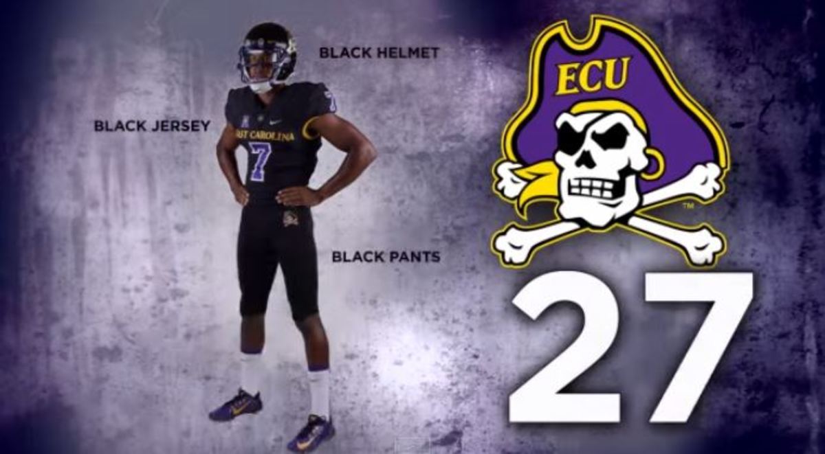 East Carolina unveils fantastic all-black uniforms 