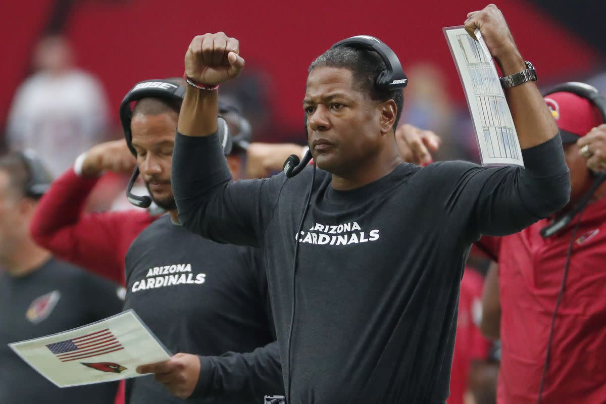 Cardinals, Mike McCarthy have reported mutual interest if Steve Wilks is  fired