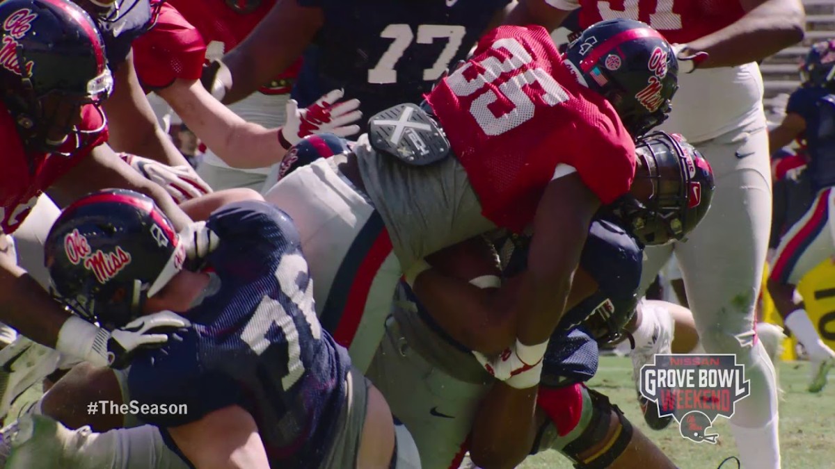 Video of the Day Ole Miss Football Spring Ball Day 8 Footballscoop