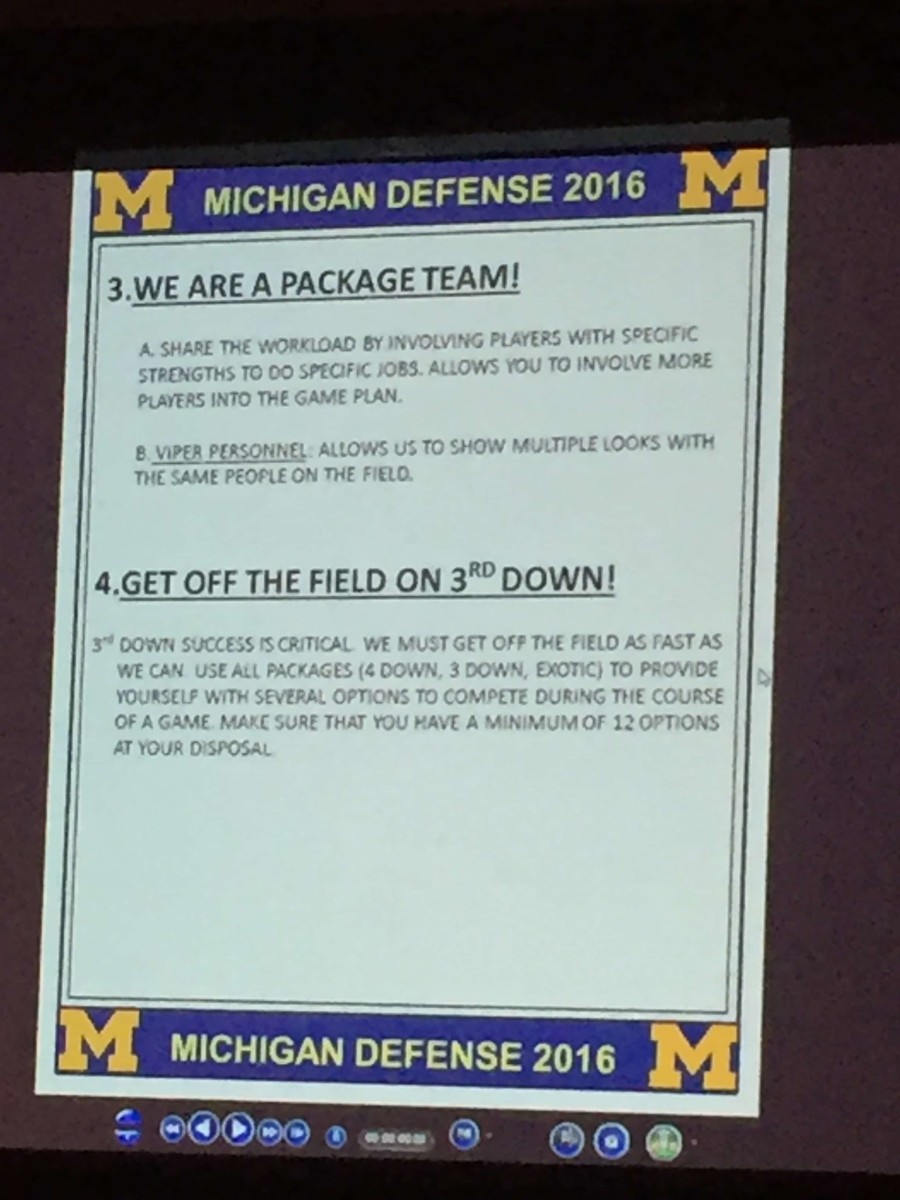 Michigan to mix up coverage schemes in Brown's new defense