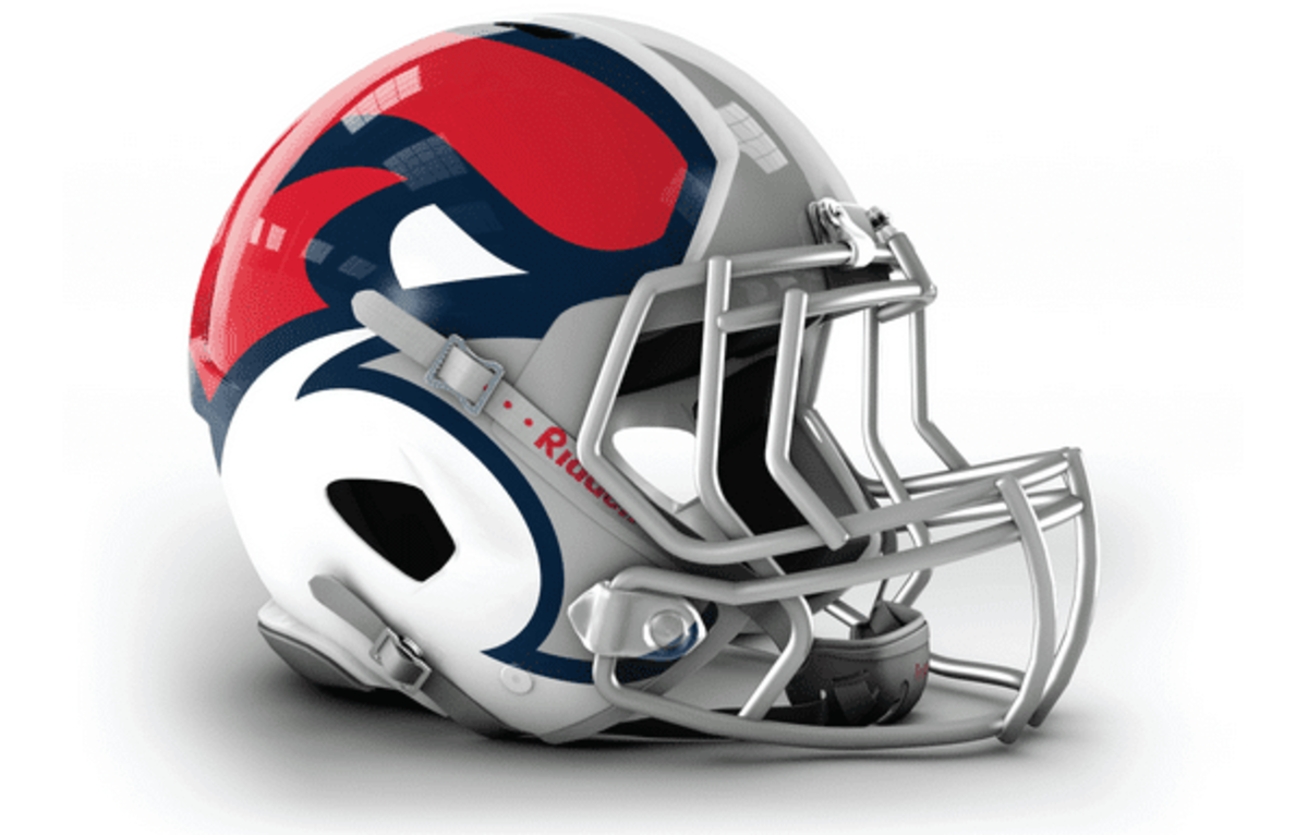 Photos: Graphic designer reimagines NBA logos as football helmets -  Footballscoop