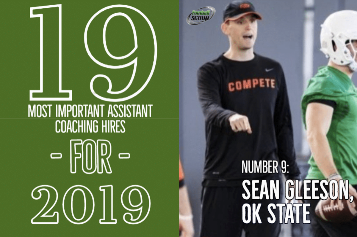 The Most Important Assistant Coaching Hires Of No Sean Gleeson Oklahoma State