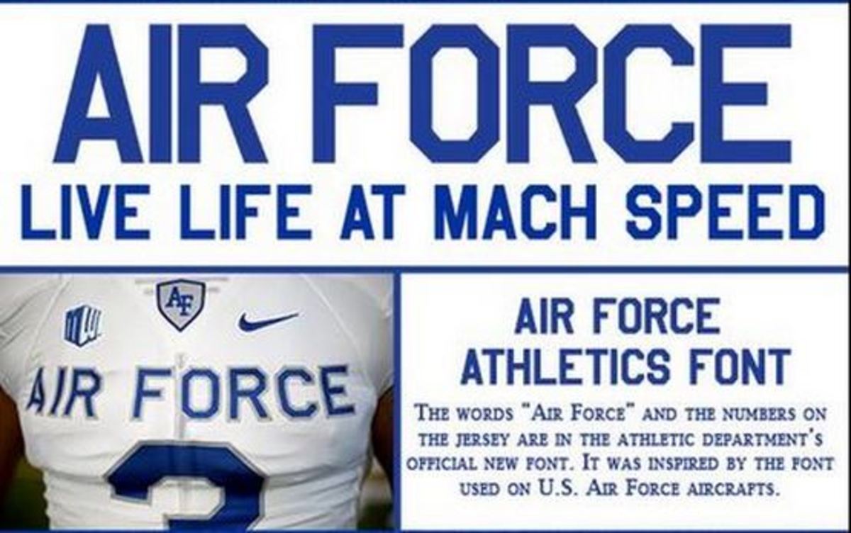 Air Force unveils latest specialty uniform - Footballscoop
