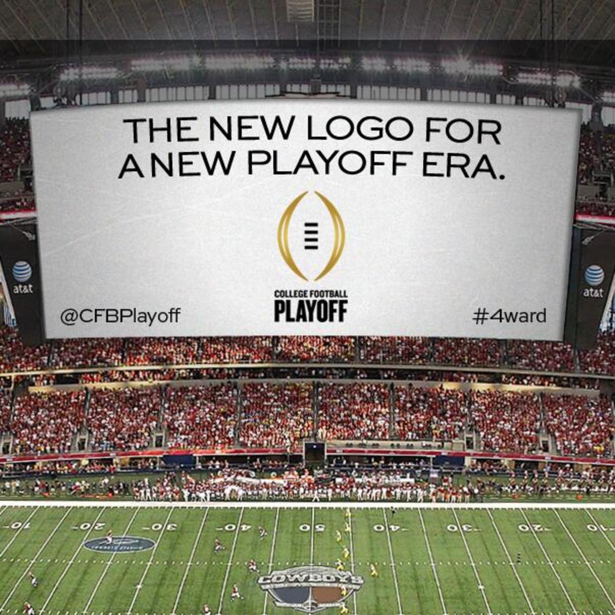 And the official College Football Playoff logo is.... - Footballscoop