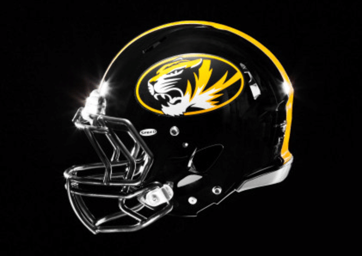 Missouri football hot sale helmet