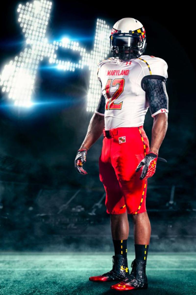 Maryland's new uniforms honor the state flag - Footballscoop