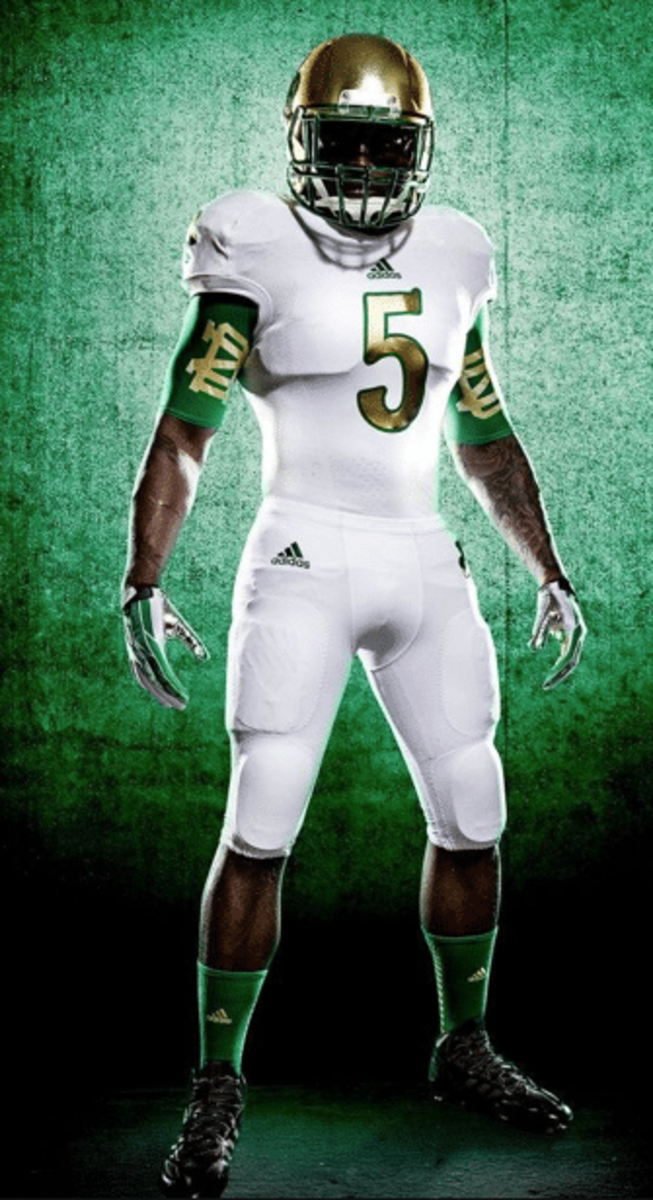 Notre Dame gets new uniforms for the Shamrock Series - Footballscoop