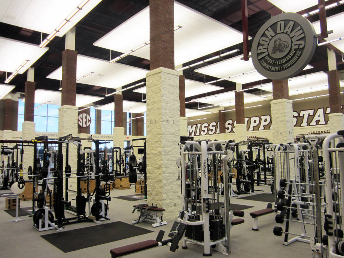 MSU weight room