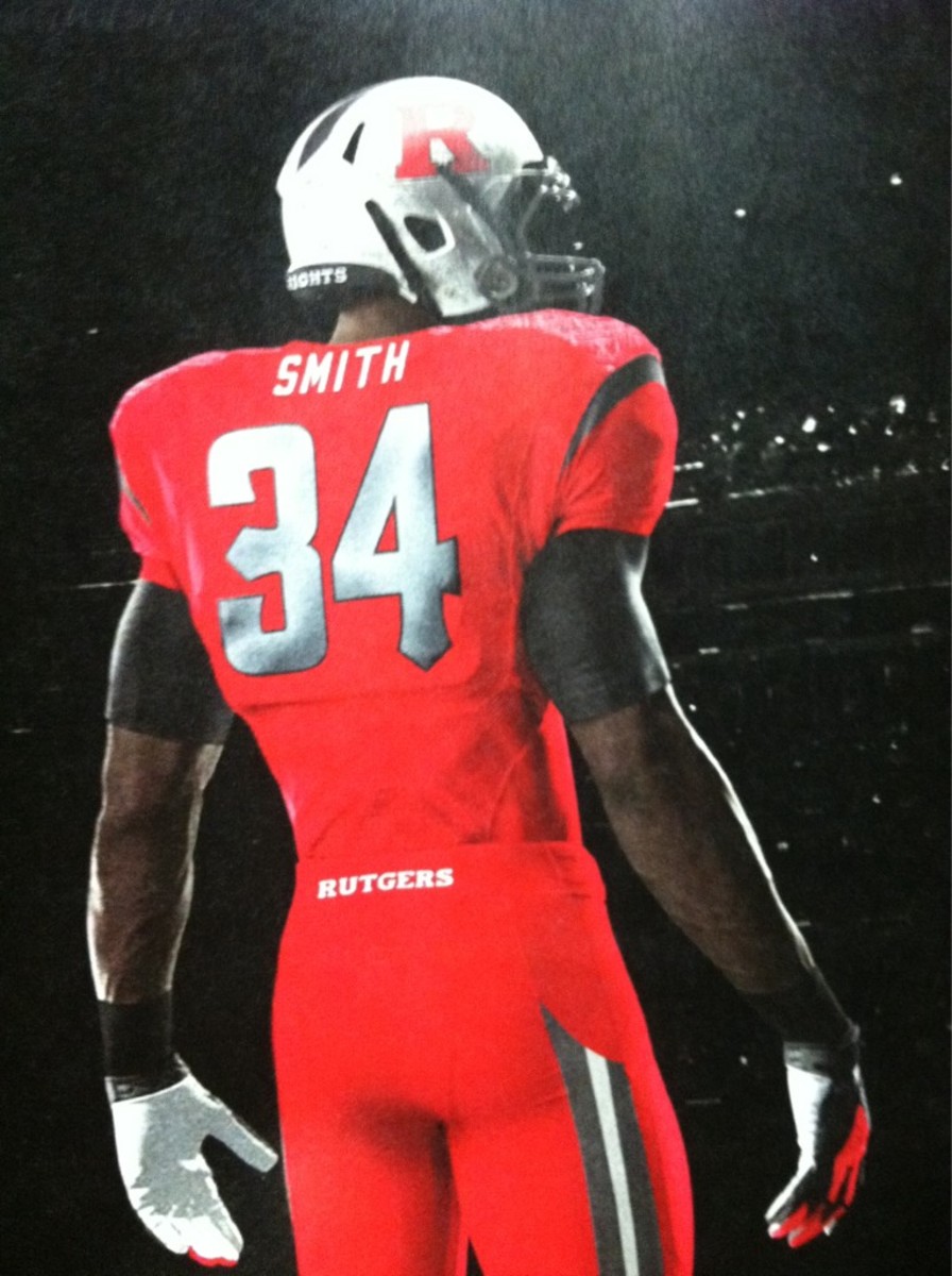 Battle Red Jersey on the new Nike Uniforms 