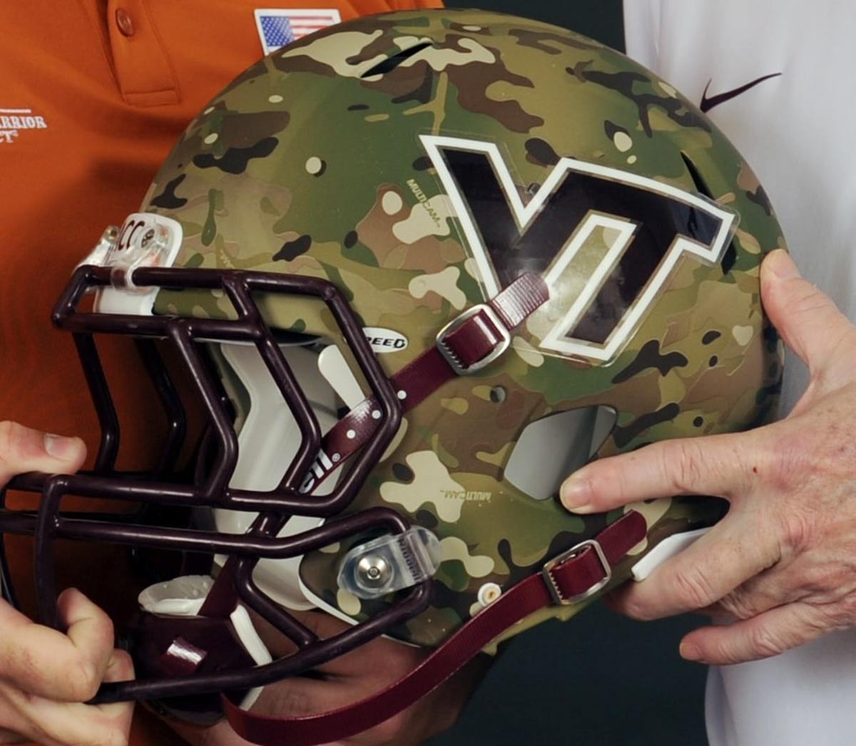 West Virginia unveils some shockingly bright camo uniforms