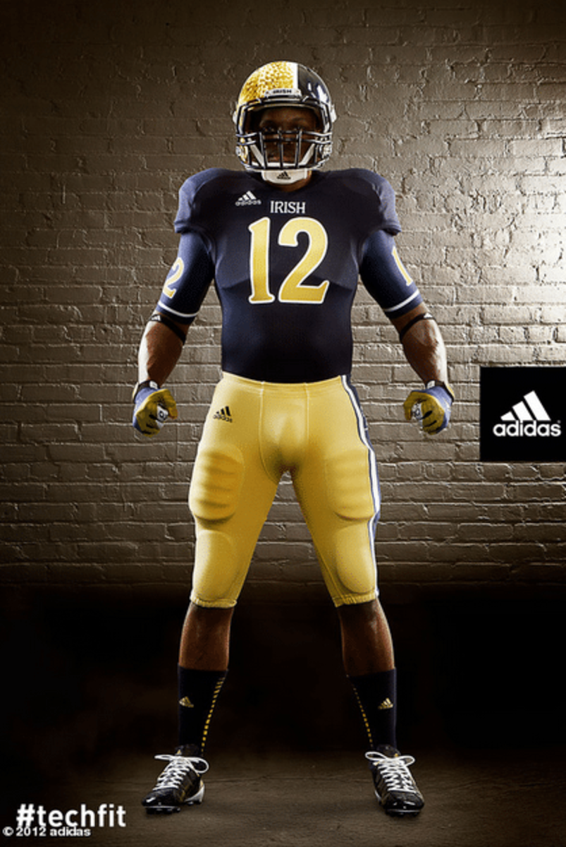 Traditionalists aren't going to like these Notre Dame uniforms ...