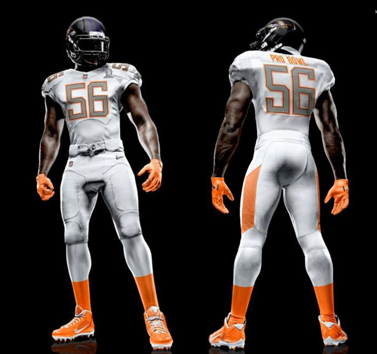 PHOTOS: Nike unveils gold-trimmed Pro Bowl uniforms