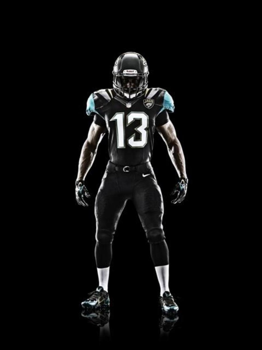 2023 uniform concept. Blended the current unis with the 90s unis. Also  brought back an updated version of the teal spec helmet from 2009-2012 as  an alternate : r/Jaguars