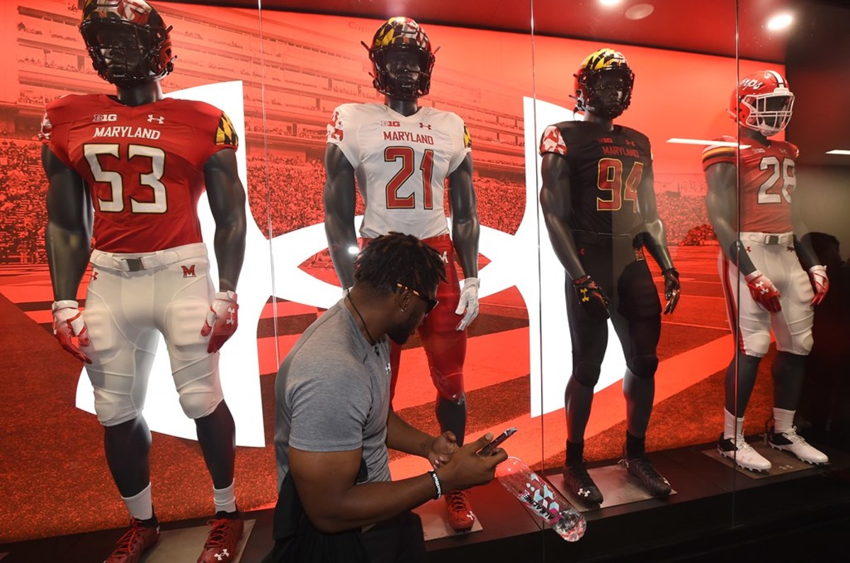 Maryland's new Jones-Hill House has the Terps' uniforms on display and also pays homage to the school's trailblazers and past greats. 