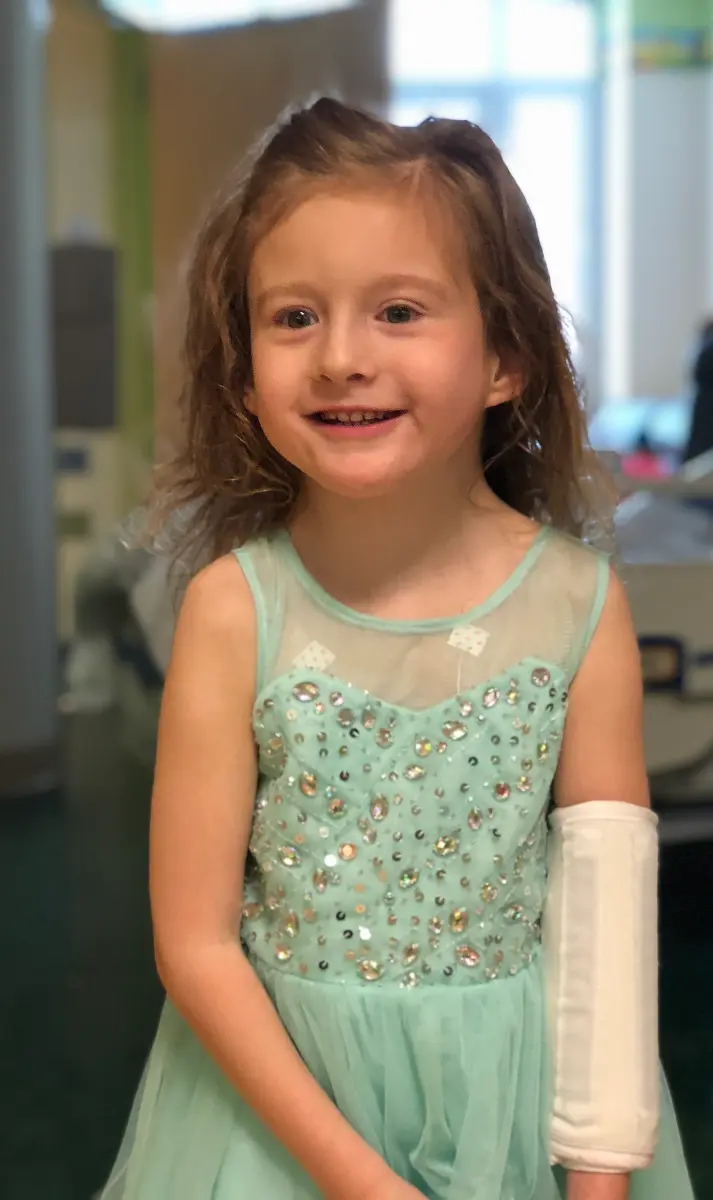 Despite a rare gene mutation that was the first of its kind to be diagnosed in North America, Landrey Eargle maintains an infectious smile amidst her fight. She turns 9 on Sept. 7.