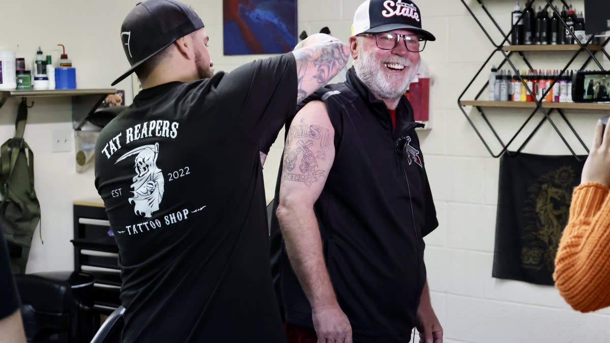 Jerry Kill gets first tattoo to commemorate New Mexico State's special