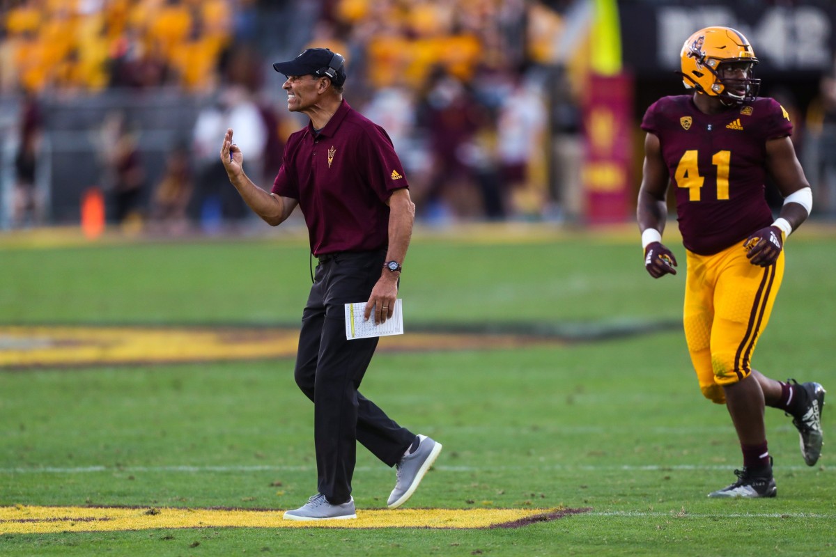 Arizona State President Weighs In On Herm Edwards Loss To Eastern Michigan Footballscoop 9235