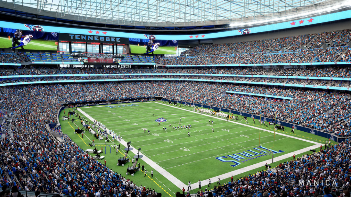 Titans Release Renderings Of Proposed Domed Stadium In Nashville