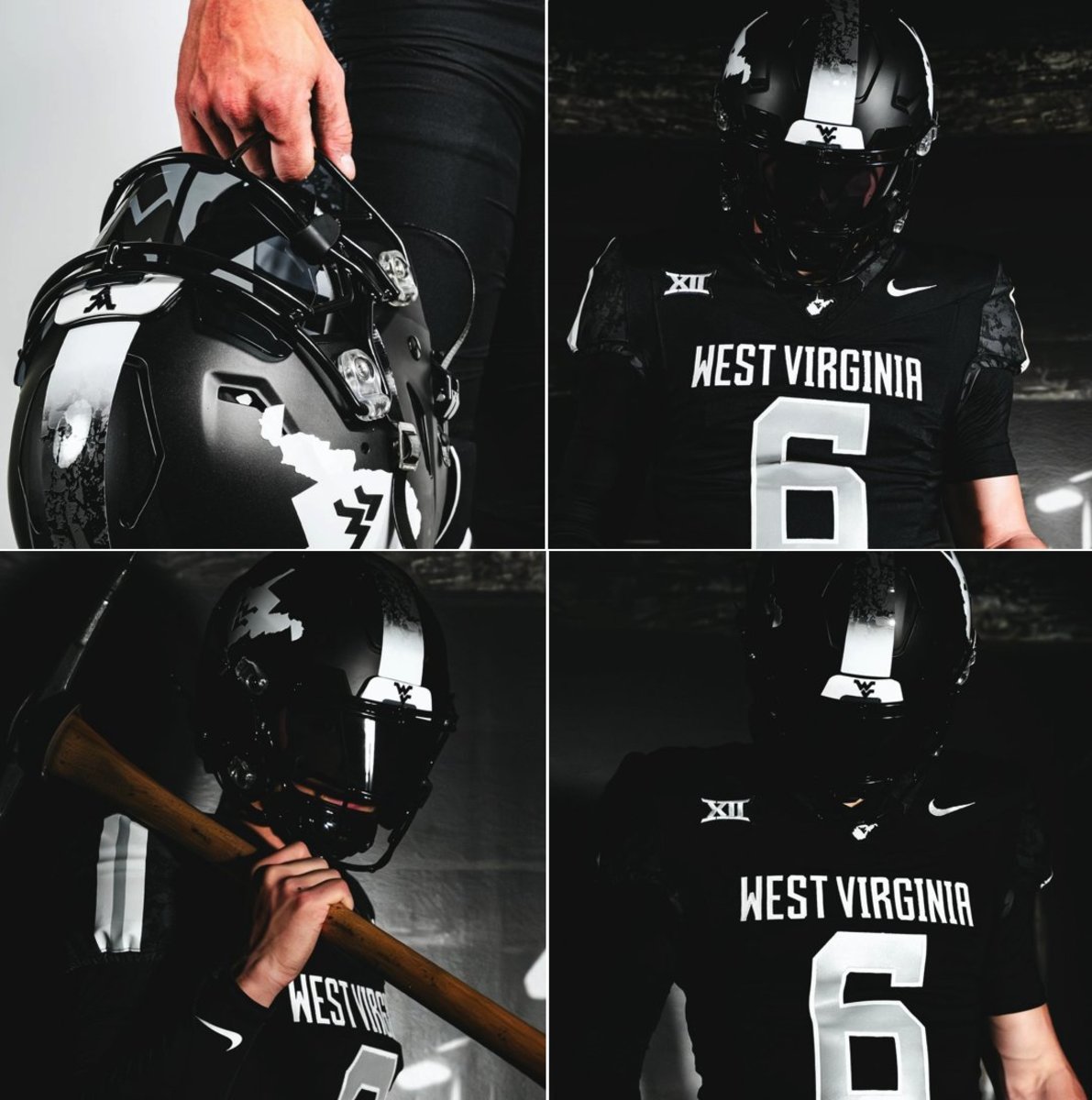 Video: West Virginia unveils jerseys to honor rich coal and mining ...