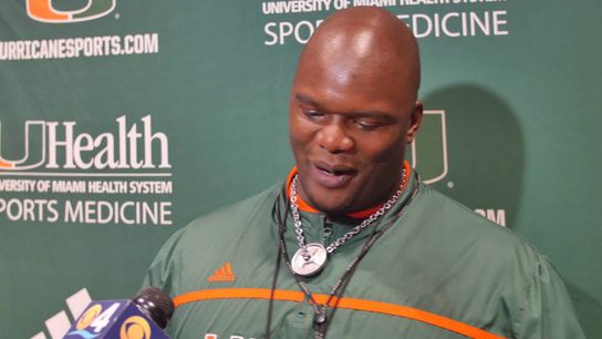 Miami director of strength and conditioning Gus Felder: We don't "train" guys at Miami, we coach lives (Gus Felder)
