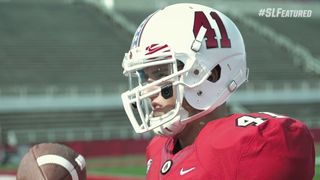 Video: A Marine, and college football player, shares his unique one-of-a-kind story on Veterans Day (Featured)