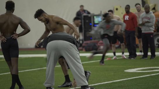 Video of the Day - Rutgers mic's up their strength coaches for winter workouts (Rutgers)