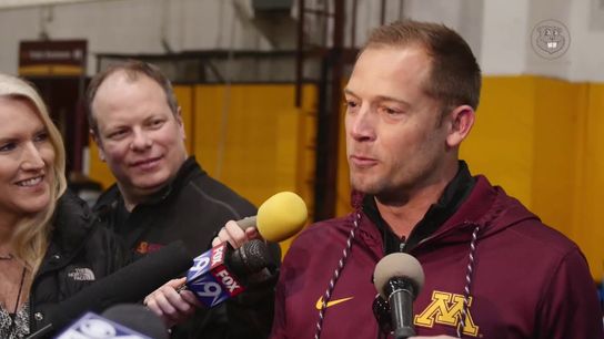 PJ Fleck was asked where his energy at practice comes from: "The culture demands a certain amount of energy from everyone" (Featured)