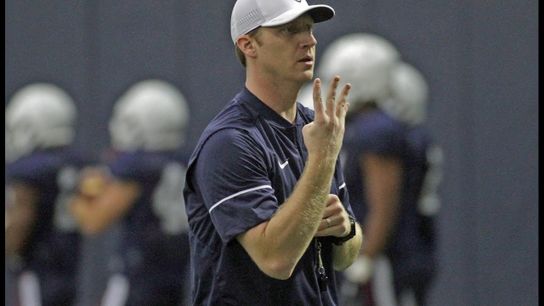 Why'd Rhett Lashlee leave Auburn for UConn? "The challenge is what excites me." (Auburn)
