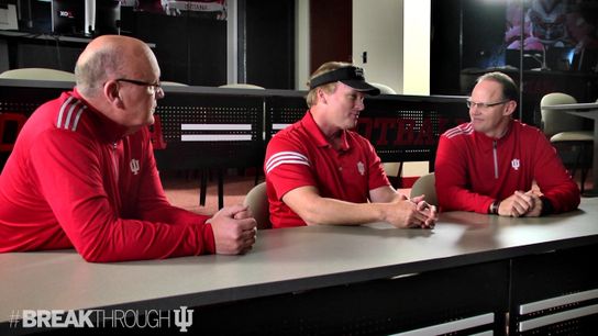 Video of the Day - Jon Gruden meets Indiana HC Tom Allen and OC Mike DeBord