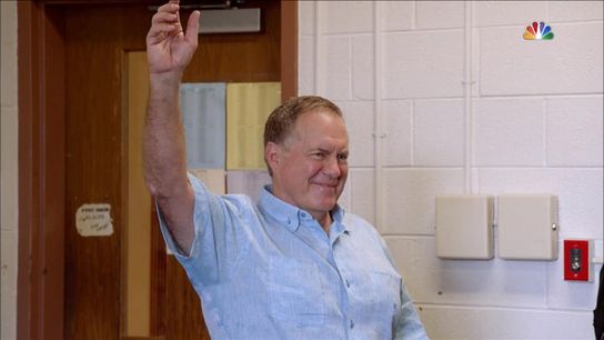 Video: See a different side of Bill Belichick as he takes a trip down memory lane by visiting his old high school (Bill Belichick)