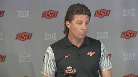 Handling wins and losses as a coach is similar to telling your girlfriend or wife how pretty they are, according to Mike Gundy