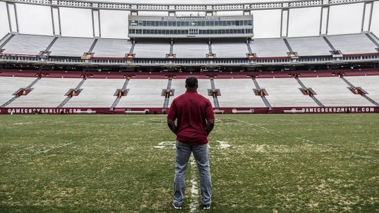 Watch: South Carolina welcomes Marcus Lattimore to the staff with a special video (Marcus Lattimore)