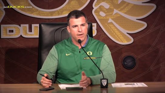 Cristobal: There's a big difference between winning 7 and 8, 9, 10, 11 games, and it's culture (Oregon)