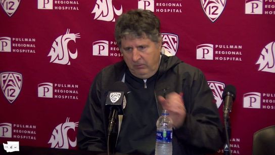 Video: Mike Leach provides scathing post game review of his "very soft" team (Washington State)