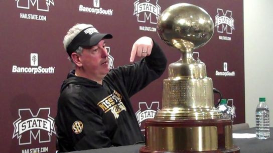 Joe Moorhead's post game comments strongly support him staying put in Starkville (Featured)