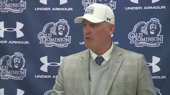 Bobby Wilder's farewell to ODU was anything but normal, much like his rise to the job (Bobby Wilder)
