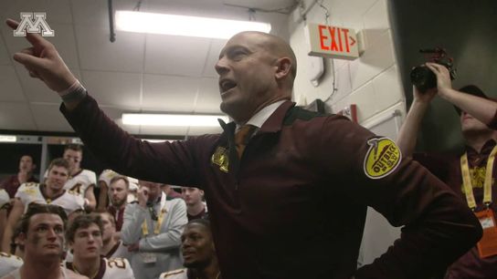 Video of the Day - PJ Fleck's postgame locker room speech after Outback Bowl win