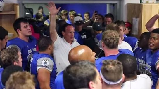Video: You've never seen a post game celebration like Air Force's (video)