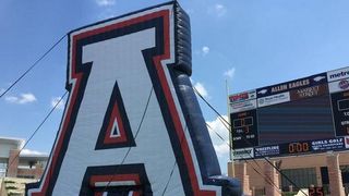 Quite possibly the biggest run through in high school football (high schools)