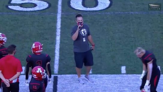 When fans at this high school football game weren't following social distancing guidelines, the AD stopped the game (high schools)