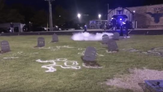 This may be the most intimidating entrance in high school football