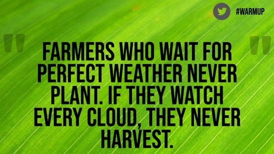 Thursday's One Minute Warm Up