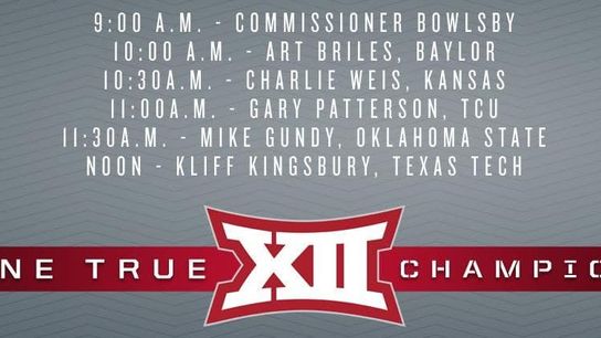 Everything you need to see from Big 12 Media Day: Day 1