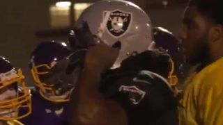 Video: On a 1-game NFL suspension, Marshawn Lynch decided to practice with a high school (marshawn lynch)